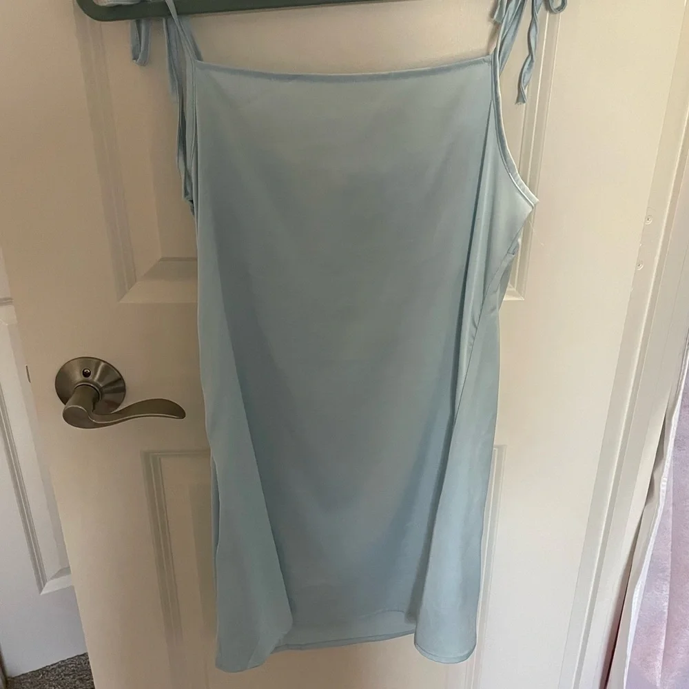 Blue Mini Dress - Picture 2 of 3